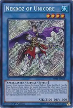 Nekroz of Unicore-Secret Rare - Unlimited - THSF-EN016 - The Secret Forces - NM - Image 1