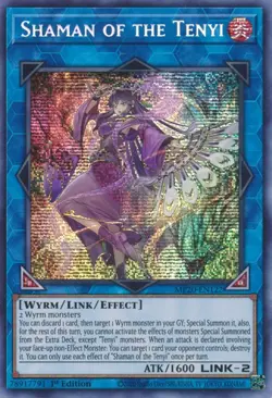 Shaman of the Tenyi-Prismatic Secret Rare - 1st Edition - MP20-EN122 - 2020 T... - Image 1