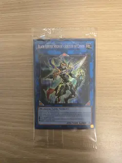 Black Luster Soldier - Soldier of Chaos BLC1-EN002 1st Secret Rare NM Yugioh - Image 1