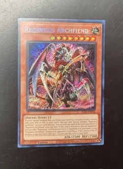 Regenesis Archfiend ALIN-EN016 Alliance Insight 1st Edition - Image 1