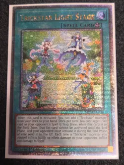 Yugioh Trickstar Light Stage MP24-EN046 1st Quarter Secret (NM) - Image 1