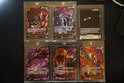 OP13 Five Elders Demon Pack God Pack English + Imu - Alt Art Red One Piece TCG - Image 1
