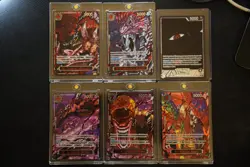 OP13 Five Elders Demon Pack God Pack English + Imu - Alt Art Red One Piece TCG - Image 2