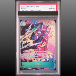 PSA 10 Yamato Alt Art OP01-121 SEC ROMANCE DAWN ONE PIECE Card Japanese TCG 2022 - Image 1