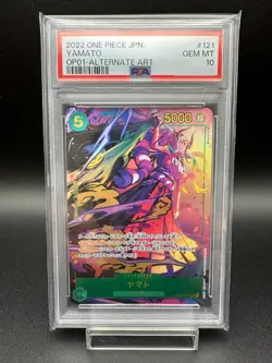 PSA 10 Yamato OP01-121 SEC ALT ART Romance Dawn ONE PIECE CARD GAME JAPANESE - Image 1