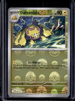 2025 Pokemon White Flare Galvantula Reverse Holo Poke Ball Uncommon #034/086 - Image 1