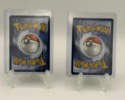 Pokemon TCG Deerling 165/162 + Sawsbuck 166/162 Illustration Rare Connecting Art - Image 2