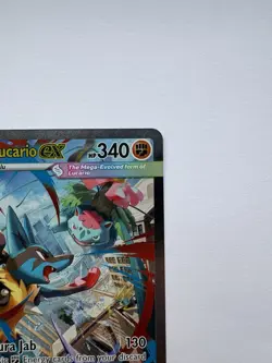 Mega Lucario EX 179/132 Me01: Pokemon Mega Evolution Special Illustration Rare - Image 3