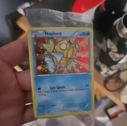 Pokemon TCG Magikarp 🌀SWIRL XY143 Target Black Star Promo Holo 2016 - SEALED - Image 2