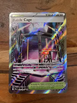 Battle Cage 116/94 Ultra Rare IR Phantasmal Flames Pokemon Card TCG Full Art NM - Image 1