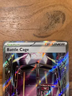 Battle Cage 116/94 Ultra Rare IR Phantasmal Flames Pokemon Card TCG Full Art NM - Image 3