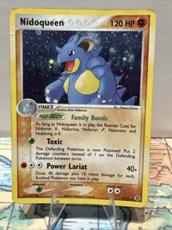 Pokemon Nidoqueen TCG Holo Rare Card Fire Red & Leaf Green 9/112 - Image 1