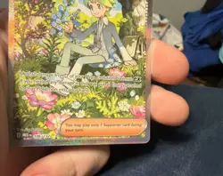 Pokemon TCG Mega Evolution Wally’s Compassion Trainer Card 186/132 Near Mint NM - Image 3