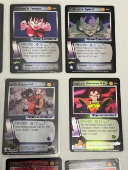 DRAGONBALL Z LOT OF 9 CARDS VINTAGE FROM THE YEAR 2000 - Image 3