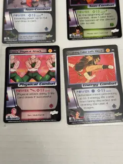 DRAGONBALL Z LOT OF 9 CARDS VINTAGE FROM THE YEAR 2000 - Image 4