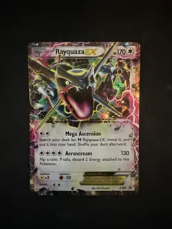 Pokemon Rayquaza EX (Shiny) XY69 Holo XY Promos Pokemon Card - Image 2