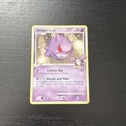Pokemon TCG Gengar GL 40/111 Rising Rivals 2009 Un Common Non Holo Card LP+ - Image 1