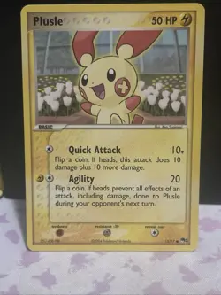 Plusle - 13/17 - Common Pokemon POP Series 1 Promo Card - Image 1