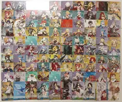 Lot of 100 Weiss Weiβ Schwarz Azur Lane Trading Card set - Image 1