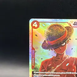 Monkey D. Luffy OP12-015 SR Legacy of the Master - ONE PIECE Card Game ENGLISH - Image 3