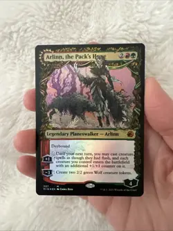 MTG Magic The Gathering Card Arlinn, The Packs Hope 307 Foil A - Image 1