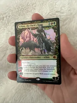 MTG Magic The Gathering Card Arlinn, The Packs Hope 307 Foil A - Image 2