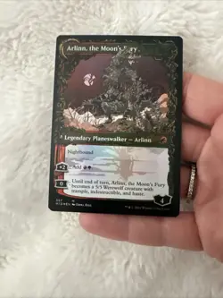 MTG Magic The Gathering Card Arlinn, The Packs Hope 307 Foil A - Image 5