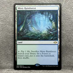 Misty Rainforest - Modern Horizons 2 (MH2) #250 NM Non-Foil Magic the Gathering - Image 1