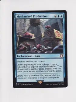 MAGIC THE GATHERING MTG FALLOUT MECHANIZED PRODUCTION - Image 1