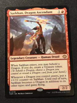 Sarkhan, Dragon Ascendant - TLA - MTG - EN - NM - 0118 - Image 1
