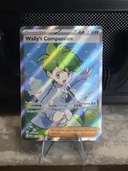 Wally's Compassion 176/132 Full Art Ultra Rare - Pokemon TCG: Mega Evolution NM - Image 1