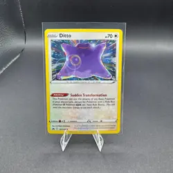 Ditto Pokemon Crown Zenith 107/159 Holo Rare SWSH NM - Image 1