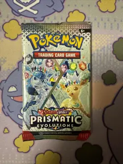 Pokemon Prismatic Evolutions Single Booster Pack - Image 1