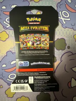 Pokemon Mega Evolution Sleeved Booster Pack - Image 2