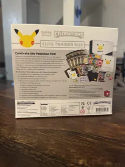 Pokemon TCG: 25th Anniversary Celebrations Elite Trainer Box (2021) 820650809439 - Image 2