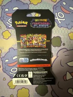 Pokemon TCG Phantasmal Flames Sleeved Booster Pack Factory Sealed - Image 2