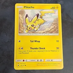 Pokemon TCG Pikachu 40/147 Common - Burning Shadows 150 - Image 1