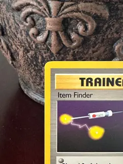 Pokemon TCG Item Finder 74/102 - Base Set 1999 - Rare Trainer - Image 2