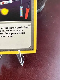 Pokemon TCG Item Finder 74/102 - Base Set 1999 - Rare Trainer - Image 4