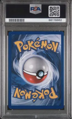 Pokemon TCG Pikachu P5 Holo Inverted Back Error 12/17 PSA 7! Holo Bleed 🩸 🩸 - Image 2