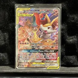 Pokemon Charizard & Braixen GX TAG TEAM Promo Holo SM230 (SUPER MINT 💎💎✨🔥) - Image 1