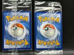 Pokemon Celebrations 25th Anniversary GOLD Promos Sealed Pikachu V & Poke Ball - Image 2