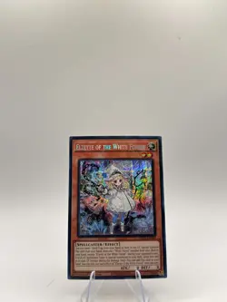 Yugioh Elzette of the White Forest MP25-EN080 1st Ed Prismatic Secret Rare - Image 1