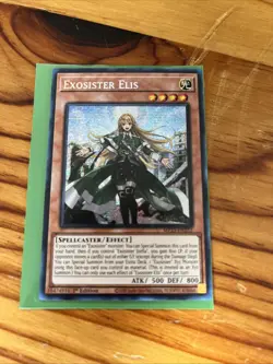 Yugioh Exosister Elis Prismatic Secret Rare MP23-EN252 1st Ed Near Mint - Image 1