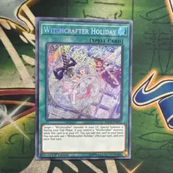 Yugioh! Witchcrafter Holiday INCH-EN021 Secret Rare 1st Edition NM - Image 1