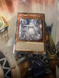 Yugioh Lovely Labrynth of the Silver Castle RA04-EN295 1st Platinum Secret (NM) - Image 1