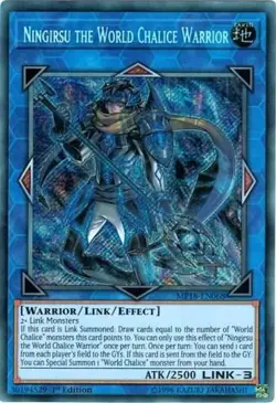 Ningirsu the World Chalice Warrior-Secret Rare - 1st Edition - MP18-EN068 - 2... - Image 1