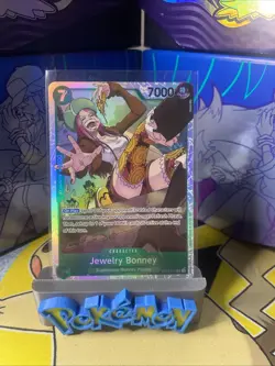 One Piece CCG Jewelry Bonney EB02-015 SR Memorial Collection - Image 1