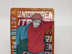 Itadori UA02BT/JJK-1-AP01 Jujutsu Kaisen Action point Union Arena Card Foil - Image 2