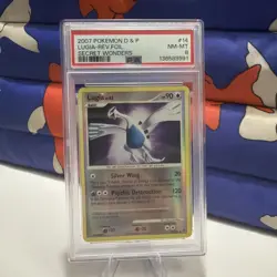Pokemon Lugia 14/132 D&P Secret Wonders Reverse Holo Rare - PSA 8 NM - MT 🔥 - Image 1
